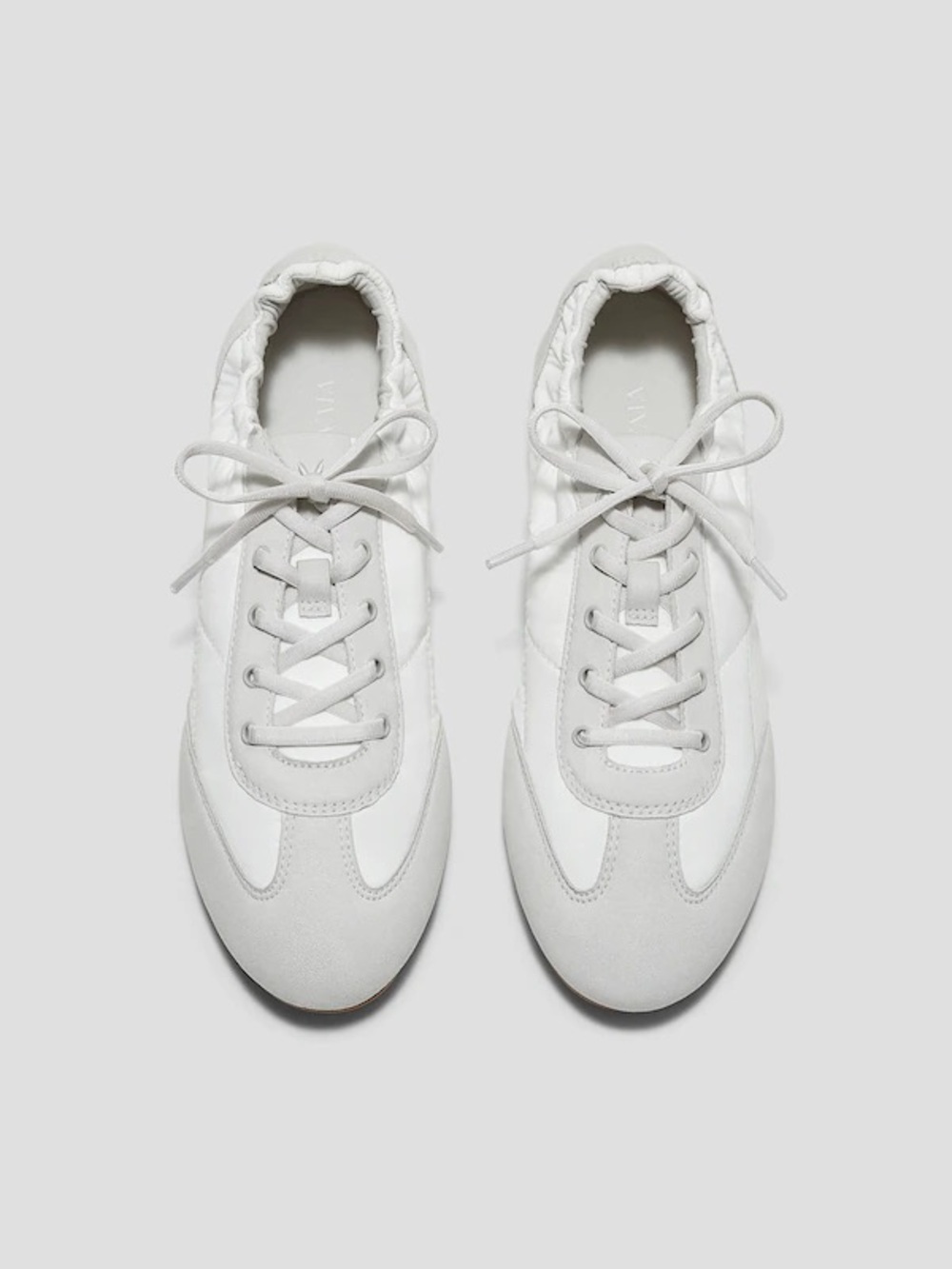Vivaia sneakerina jogger re-nylon yancy white smoky gray 9 - Picture 2 of 3